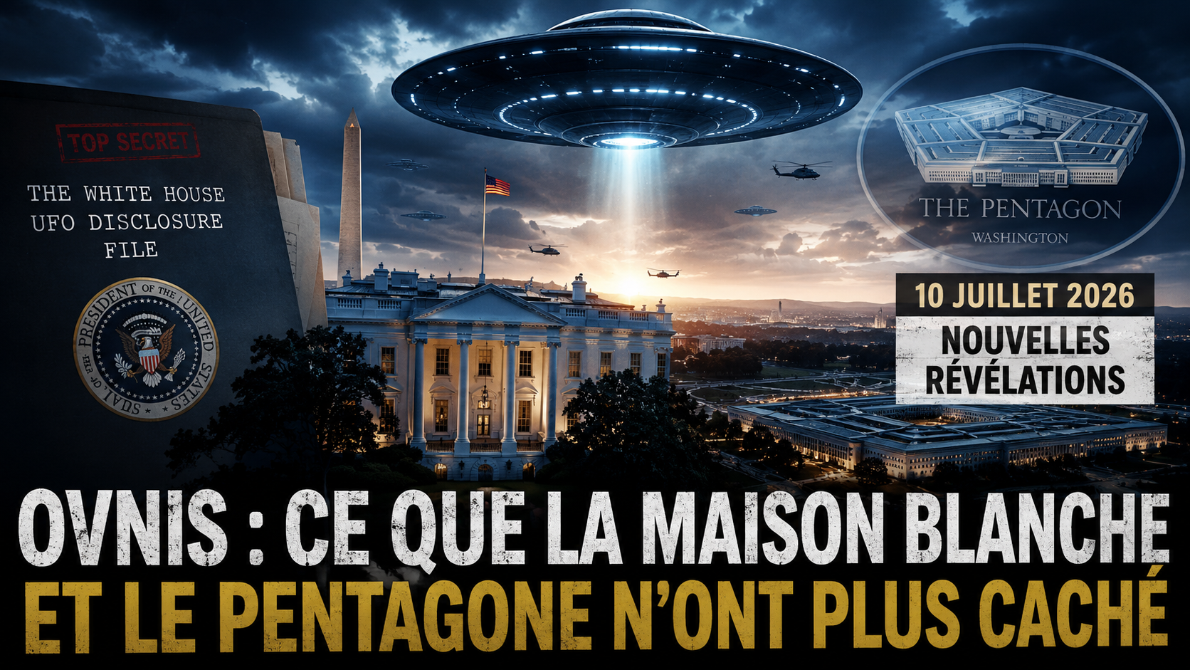 Dossier UAP 4e tranche PURSUE — 10 juillet 2026 — VIDEO OVNI