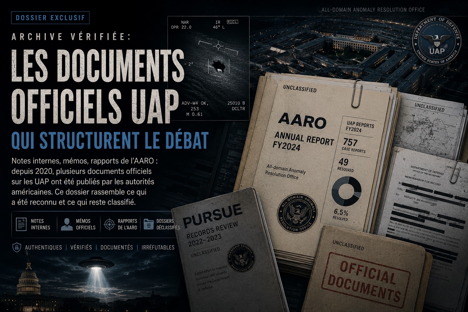 Archive vérifiée : les documents déclassifiés qui reviennent dans le débat