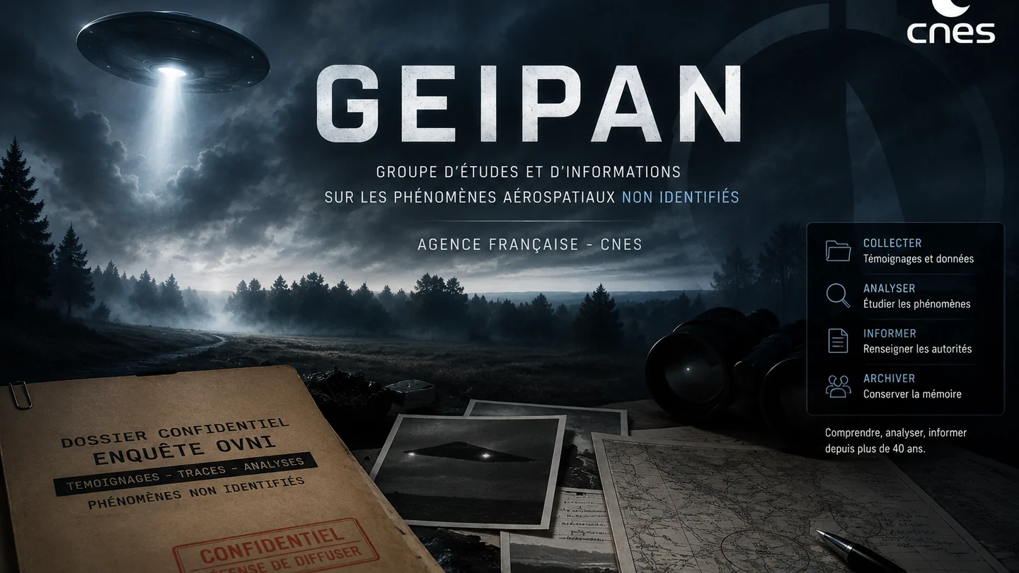 GEIPAN : comment fonctionne l'agence officielle française qui enquête sur les OVNI