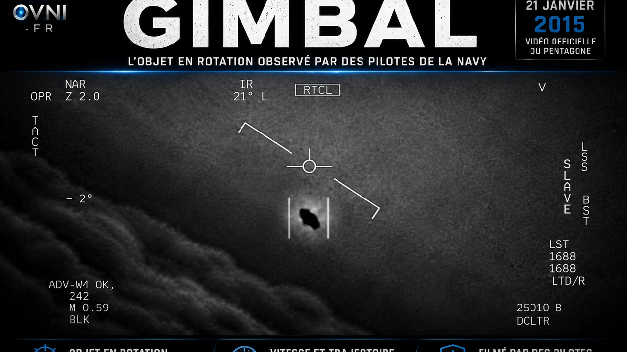 Gimbal 2015 — vidéo Navy déclassifiée, incident UAP authentifié par le Pentagone