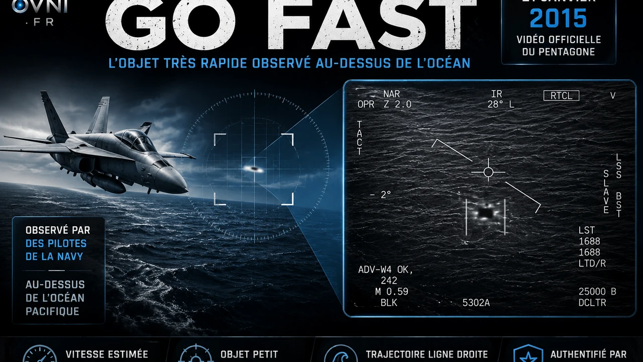 GoFast UFO 2015 : la vidéo Navy — vitesse réelle, altitude et analyse officielle