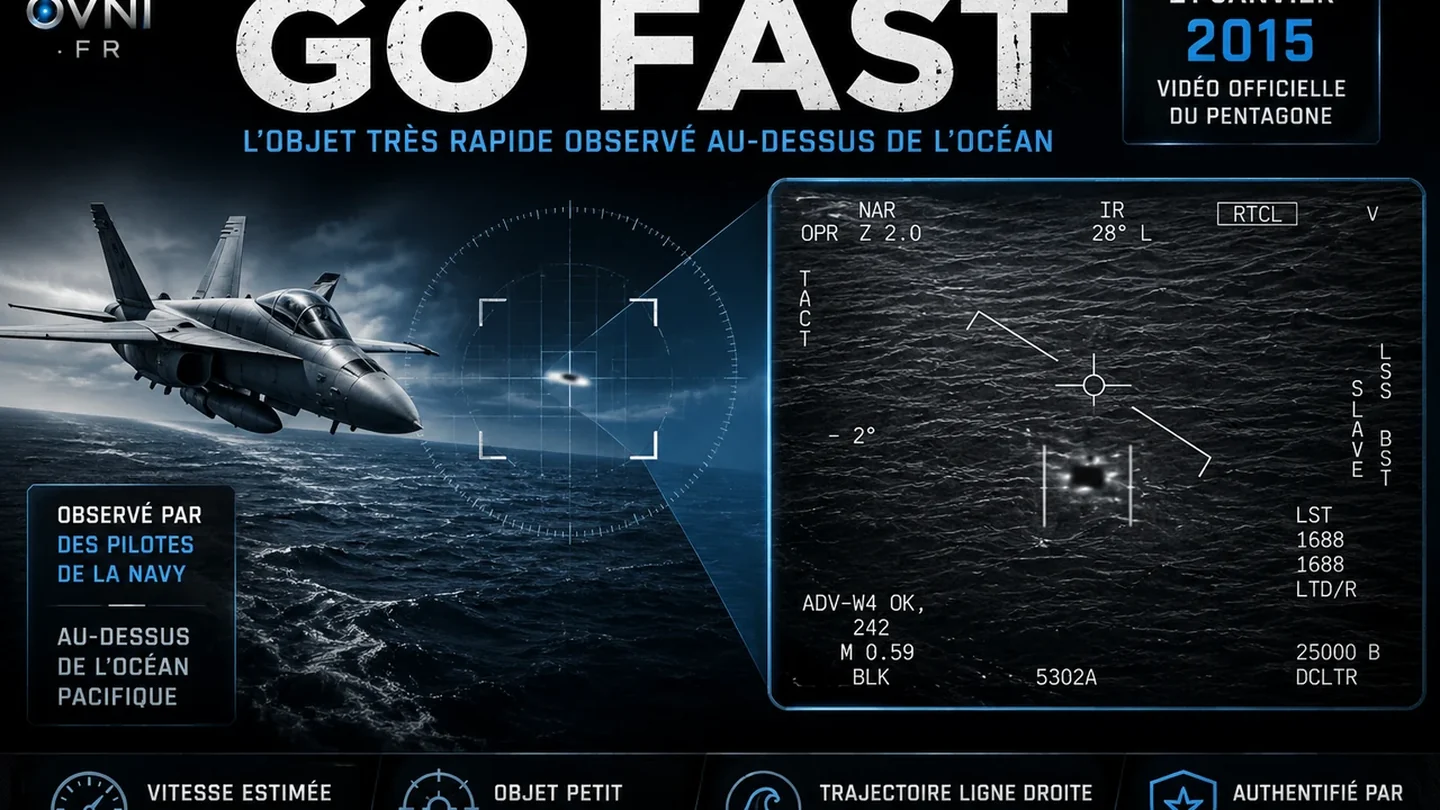 GoFast UFO 2015 : la vidéo Navy — vitesse réelle, altitude et analyse officielle