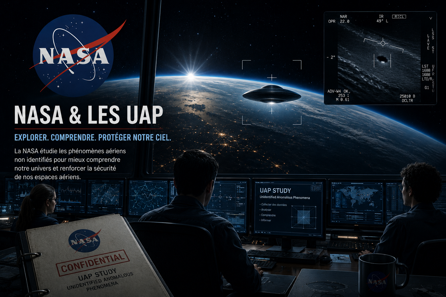 NASA et les UAP : lecture documentaire