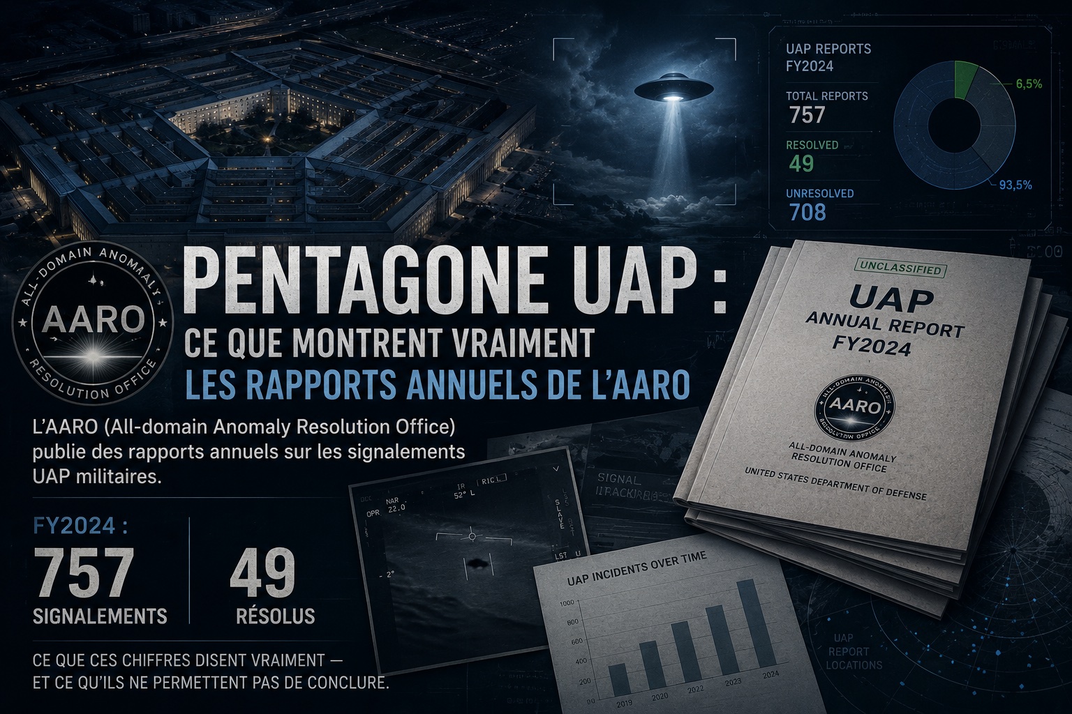Pentagone UAP : ce que montrent vraiment les derniers rapports officiels