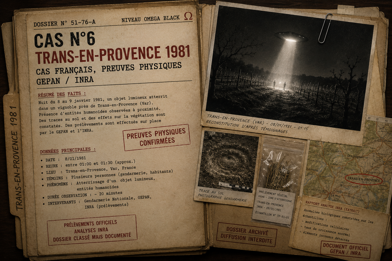 Trans-en-Provence 1981 GEPAN INRA