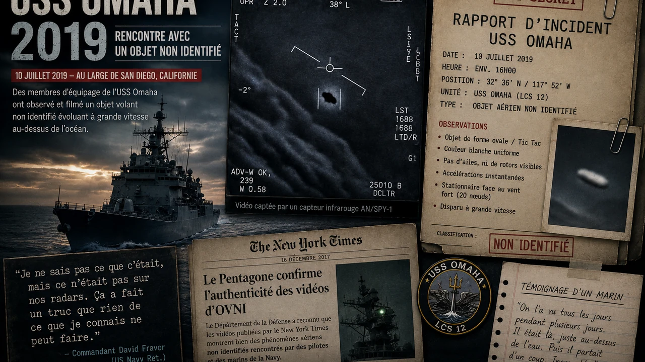USS Omaha 2019 : la sphère UAP de la Marine américaine